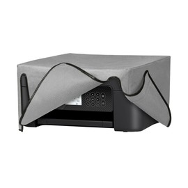 kwmobile Dust Cover Compatible with Epson Expression Home XP-3200 / XP-4200 / XP-4205 - Printer Case - Fabric Protector Cover - Light Grey