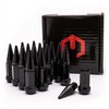 MODZ Golf Cart Black Spiked Lug Nuts - Set of