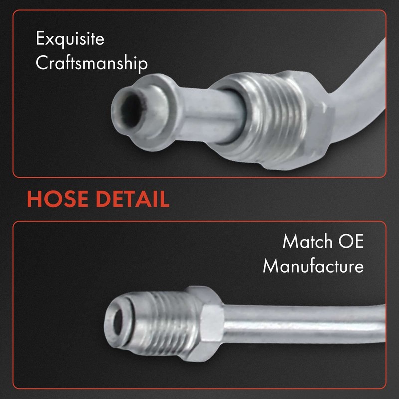 A-Premium Power Steering Pressure Hose Line Assembly Compatible with Hyundai
