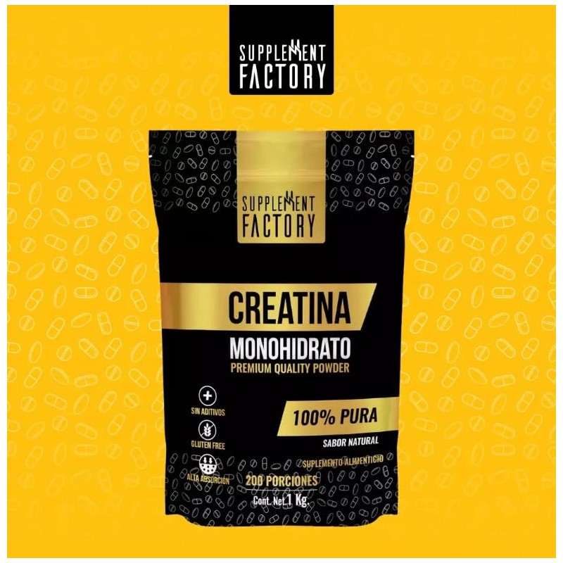 Natsa Creatina Monohidrato En Polvo Alta Absorción1Kg