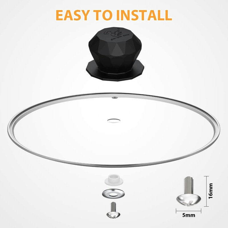 Silicone Universal Pot Lid Replacement Knobs Pan Lid Holding Handles