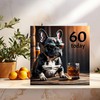 60th Birthday Card - Cool French Bulldog - Funny 60th