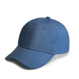 Kids Baseball Cap Adjustable Cotton Golf Cap Children's Sun hat Suitable for Boys and Girls 3-10 Years Blue