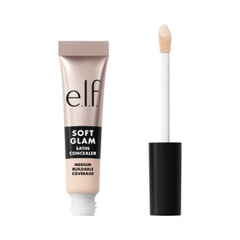 e.l.f. Soft Glam Satin Concealer, Medium Coverage For Blemishes & Under-Eye, Crease-Resistant, Long Lasting, Vegan & Cruelty-Free, 10 Fair Cool