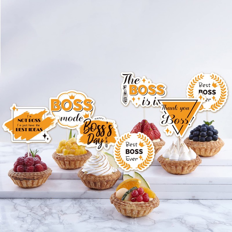 37 paquetes de adornos para tartas y cupcakes Happy Boss