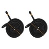 2 Pack 700x23C Bike Inner Tube 48mm Schrader Valve Butyl