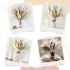 HONGHCL Pampas Decorativas Secas 120pcs - Plantas Naturales Suaves y