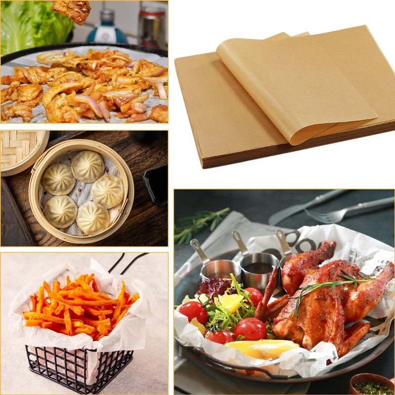 50PCS Baking Paper, Parchment Paper for Baking, Greaseproof Paper Sheets,
