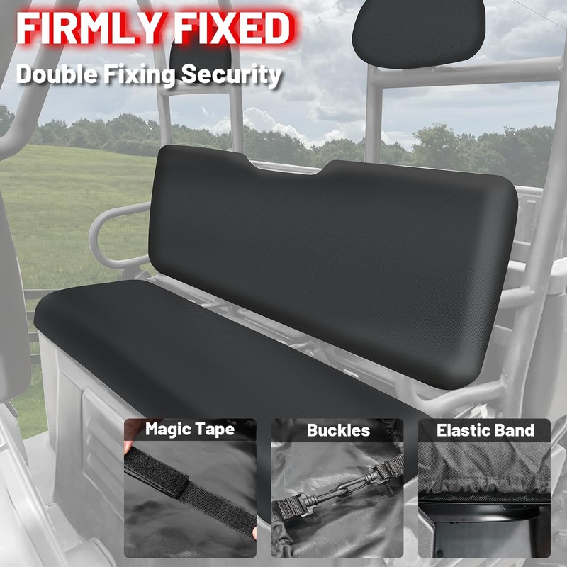 StarknightMT UTV Ranger Seat Cover Waterproof Seat Covers Compatible with