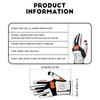 HPLSZCN Men's Golf Gloves Left Handed Golfer Breathable Comfotable Fit