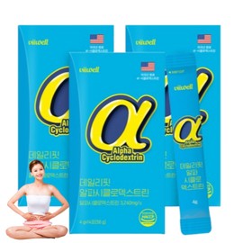 Daily Fit Alpha CD Alpha Cyclodextrin Cyclodextrin Indigestible Maltodextrin 14 packs x 3 / 데일리핏 알파씨디 알파 시클로덱스트린 사이클로덱스트린 난소화성말토덱스트린 14포 x3개