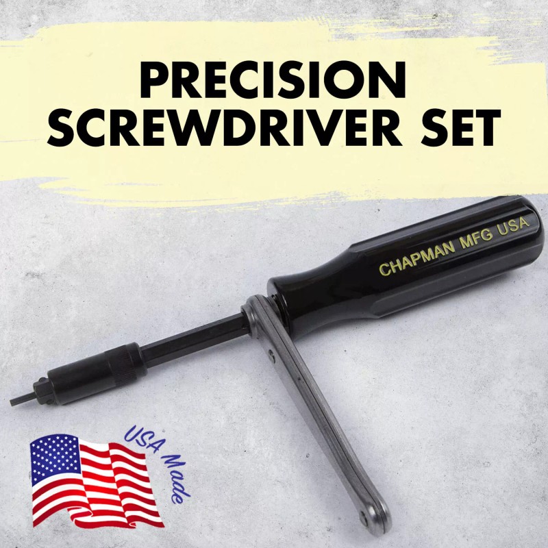 Chapman 8900 ORANGE Screwdriver Set Std. Kit + slotted bits