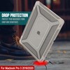 Punkcase for MacBook Pro 13" Case Hard Shell Cover |