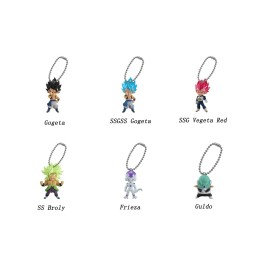 Bandai Dragon Ball Z Super Anime Mascot PVC Keychain Figure Frieza's Army~ Guldo @29479