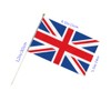 10 PCS Britain Handheld Flag,8.5×5.5 Inch English UK Flags Hand