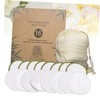 FOMIYES Bamboo Fiber Makeup Remover Pads 8 Bamboo 8 Velure
