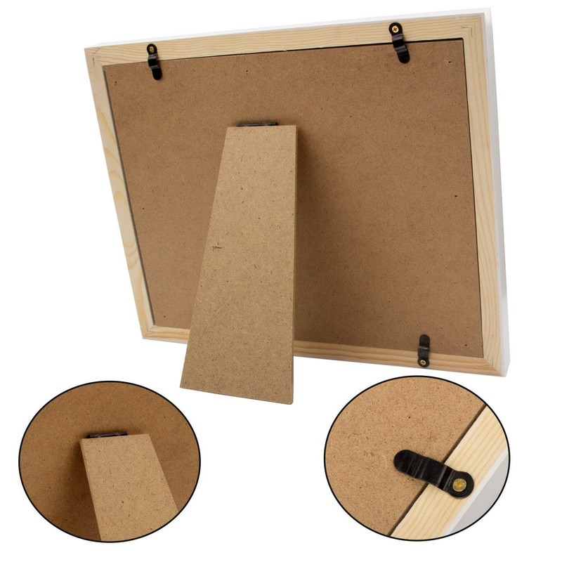 Discoball Baby Handprint Kit and Footprint Picture Frame Clay Kit,