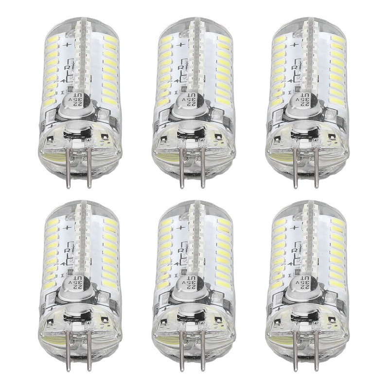 6 Pcs G4 LED Bulbs Bi Pin Base Light Bulbs