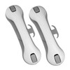 Beavorty 2pcs Non Skid Suction Cup Bathroom Grab Bar Strong