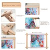 MUFEKUM Beech Wood Embroidery Tapestry Scroll Frame, Wooden Cross Stitch