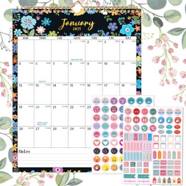 JORMEY 2025-2026 Calendar, 18 Months Calendar Runs from January 2025 to June 2026 Wall Calendar 14" x 11", Thick Pape for Planning and Organizing for Home or Office