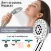 Cosuro High Pressure Shower Head with Powerful Shower Spray &
