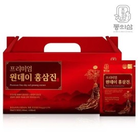 Donguisam [Dongui Ginseng] Premium One Day Red Ginseng Gin 50ml x [30 packets / 60 packets] Select option 2 sets (60 packets) / [동의삼] 프리미엄 원데이 홍삼진 50ml x [30포 / 60포] 옵션선택 2세트(60포)