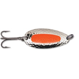 Blue Fox Pixiee Spoon, 1/4-Ounce, Nickel/Fluorescent Orange