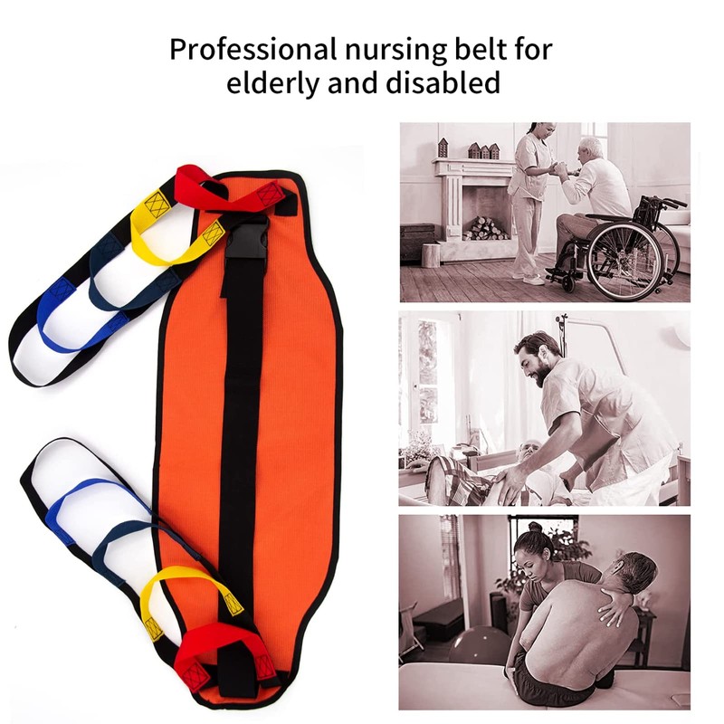 KkaFFe Multi-Handle Transfer Sling Lifting Seniors, Transfer Nursing Sling Lifting