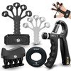FUNFLEX Hand Trainer, Finger Trainer, Adjustable Grip Strength Trainer Set,
