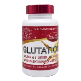 Glutation Antioxidante Regenera Células 60 Cáps