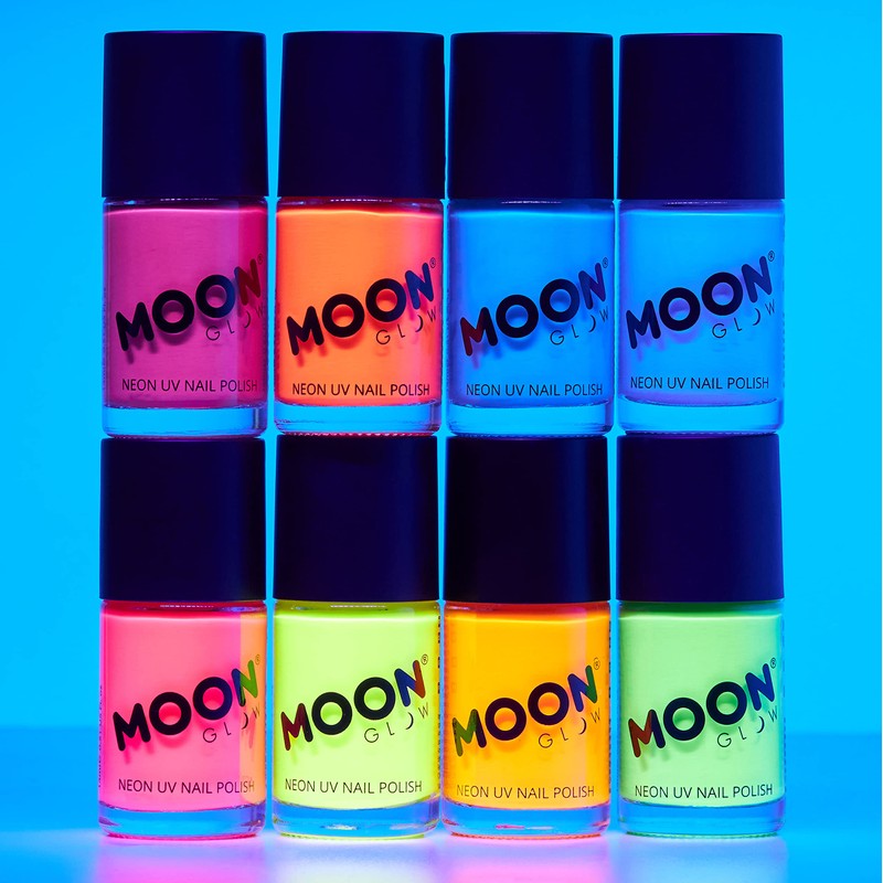 Moon Glow Nail Polish UV Active Pink 15 ml One