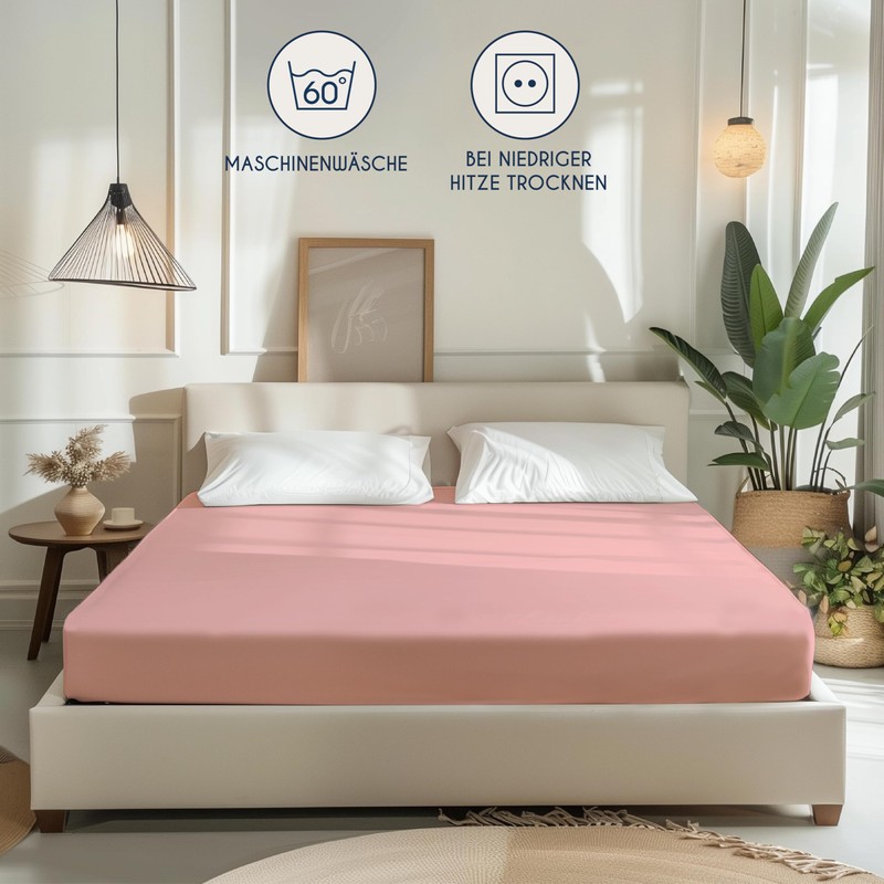 Dreamzie Elasticated Cotton Fitted Sheet