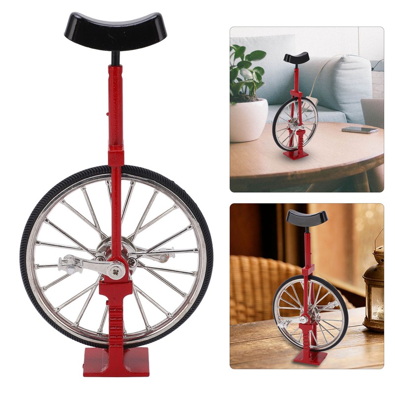 Unicycle Model Simulated Vivid Design Beautiful Exquisite Textured Alloy Mini