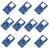 10 unidades adaptador de tarjeta Micro SD TF lector y