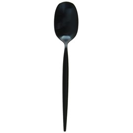 Lucky Wood 0-12606-090 Meteora Satin Black Coffee Spoon