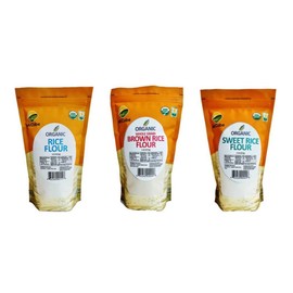 McCabe Organic Brown Rice Flour, 1lb (16 oz), USDA Certified Organic, Product of USA, CCOF Certified(California Certified Organic Farmers)