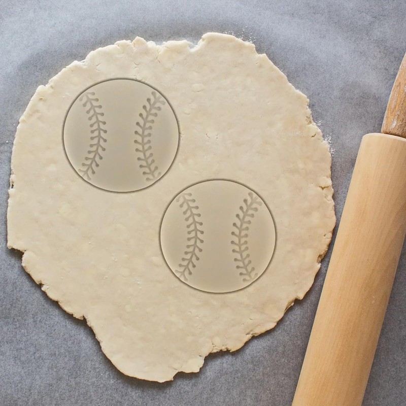Moose Goods Baseball Cookie Cutter - Sports Cookie Cutters Shapes