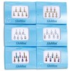 Globliss 6 Packs with 42 Long Indian Bindis face Gems
