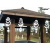 Chephon Bird Repellent Spiral Reflectors with Reflective Scare Discs -