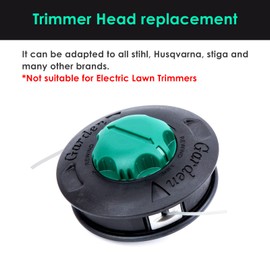 OLEOMAC Load E Go Trimmer Head, 130 mm, M10 x 1.25 F for Brush Cutter, Line Head Compatible with Oleo Mac, Metallo Grass Trimmer Head, Trimmer Head, Lawn Mower Accessories, Garden Tools YOUSHARES