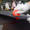 KIMISS Cutter Squeegee Vinyl Safety Cutter Fieltro Borde Squeegee Scraper