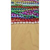 48 Collar Bolitas Mardi Gras Brilloso Batucada Fiesta Boda
