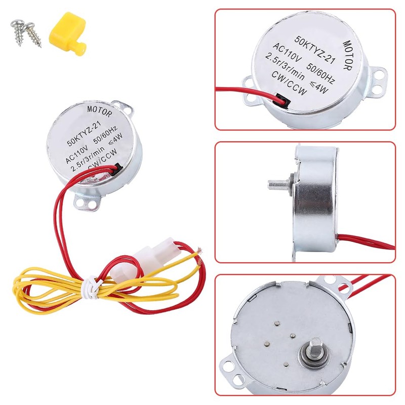 Joyzan Egg Turner Motor, AC Chicken Rotator Incubator Automatic Turntable