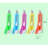 Pocket Box Cutter Mini Retractable Utility Knife Cutter Letter Opener,