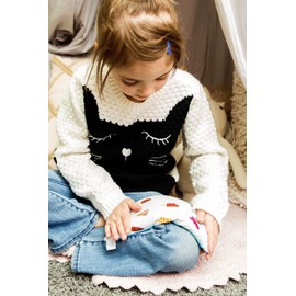 Whiffy Bean Bags Microwave Heating Pad for Kids, Boo Boo Bags Ice Pack for Kids, Microwavable Heat Pack or Cold Compress, Scented or Unscented, 9" x 4" (Bees, Chamomile)