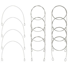 12 PCS Security Cables,Lock Cables,Stainless Steel Lanyard Cables