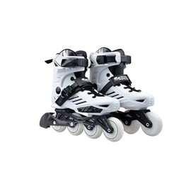 Inline Skates, High Performance Outdoor Fitness Inline Skates for Women Men Adult (US Men 10/Women 11, White 44)