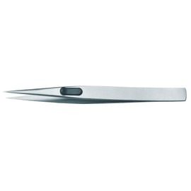 GEDORE 722-1 Precision Tweezers, Flat, Satin Non-Glare Finish
