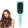 SUNZWO Curling Brush for Elastic Curls - Professional Styling Brush